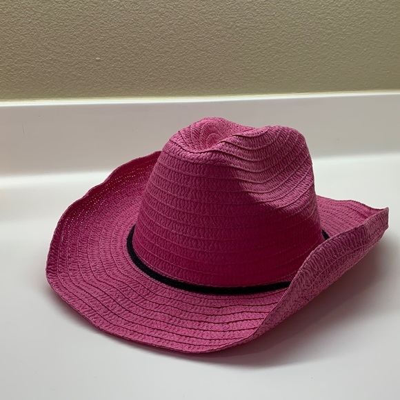 Accessories - PINK cowboy hat